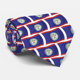 Belize-Flagge Krawatte