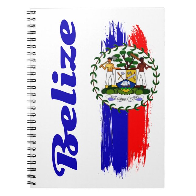 Belize-Flagge Notizblock (Vorderseite)