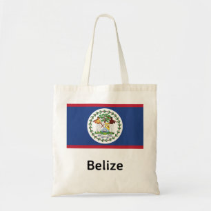 Belize-Flagge Tragetasche
