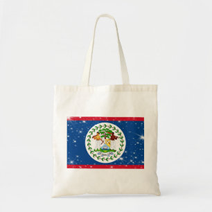 Belize-Flagge Tragetasche