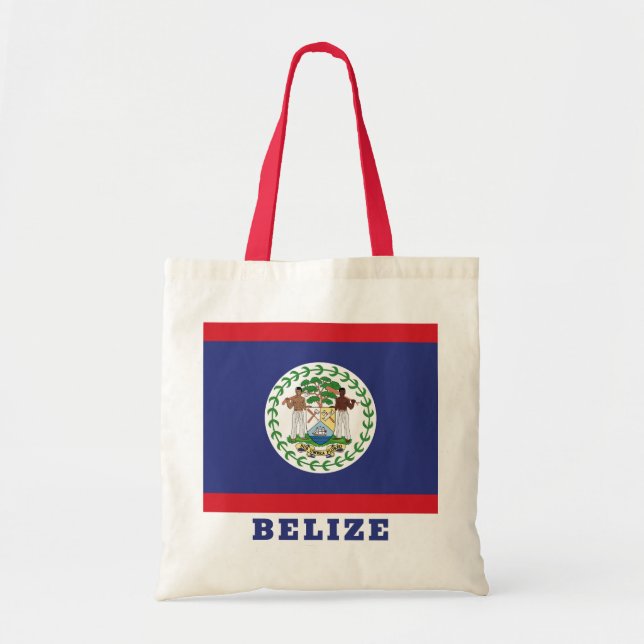 Belize-Flagge Tragetasche (Vorne)