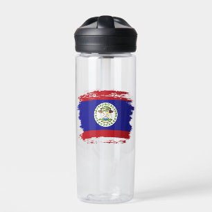 Belize-Flagge Trinkflasche