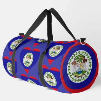 Belize-Flaggen-Stadion Duffle Bag