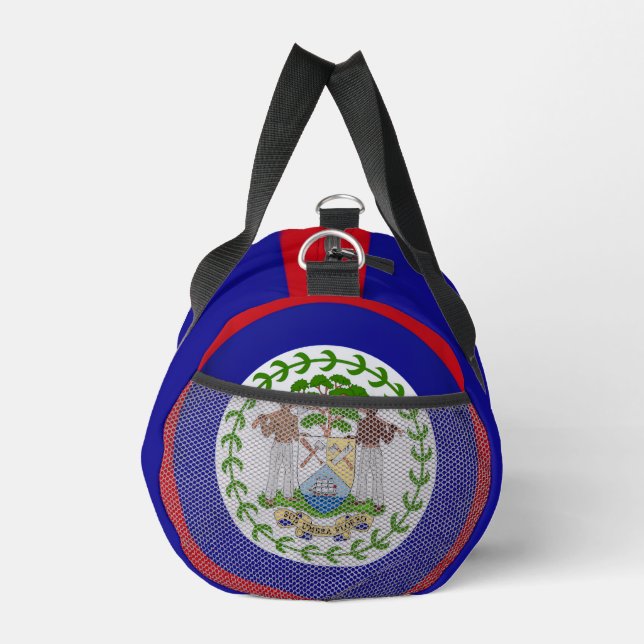 Belize-Flaggen-Stadion  Duffle Bag (Rechts)