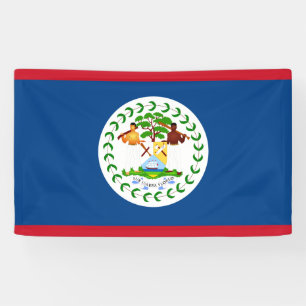 Belize-Flaggenbanner Banner