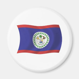 Belize-Flaggenmagnet Magnet