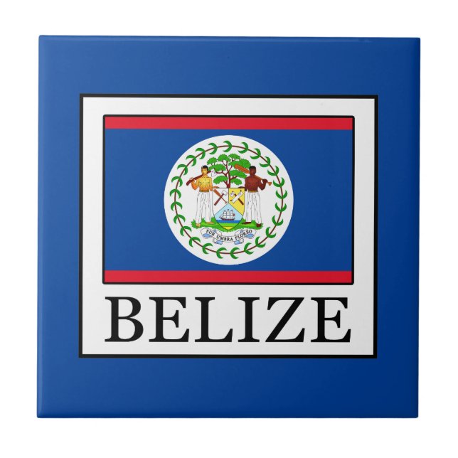 Belize Fliese (Vorderseite)