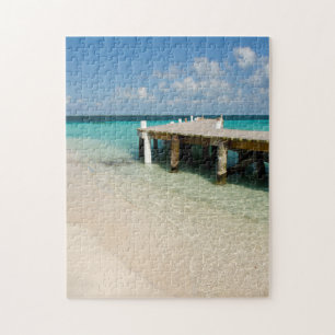 Belize, Karibisches Meer, Goff Caye. Eine kleine I