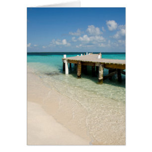Belize, Karibisches Meer, Goff Caye. Eine kleine I