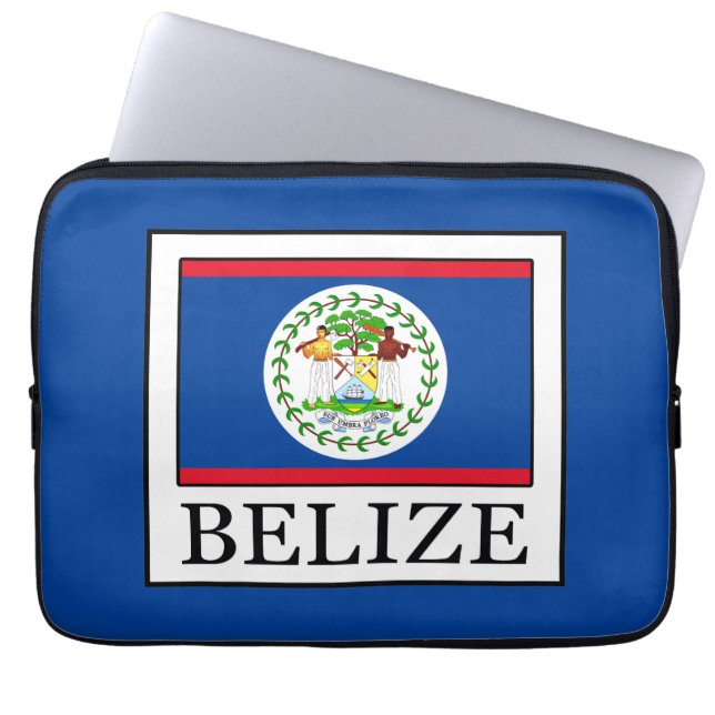 Belize Laptopschutzhülle (Vorderseite)