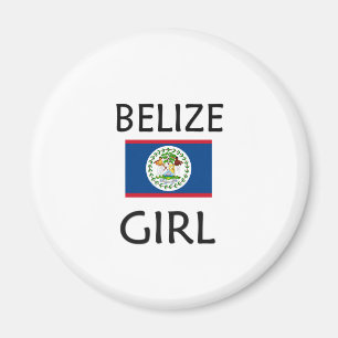 BELIZE-MÄDCHEN MAGNET