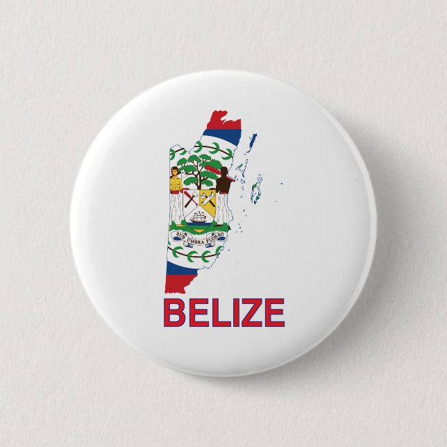Belize Map Button (Vorderseite)
