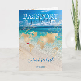 Belize Mariage Destination Carte de passeport Code