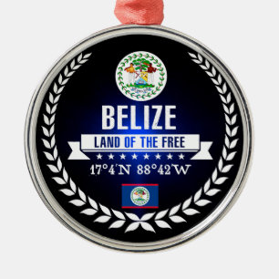 Belize Ornament Aus Metall