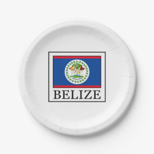 Belize Pappteller