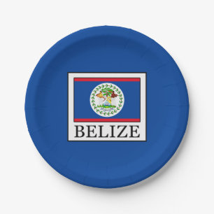 Belize Pappteller