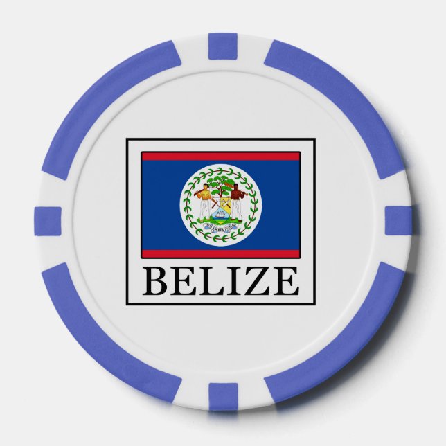 Belize Pokerchips (Vorderseite)