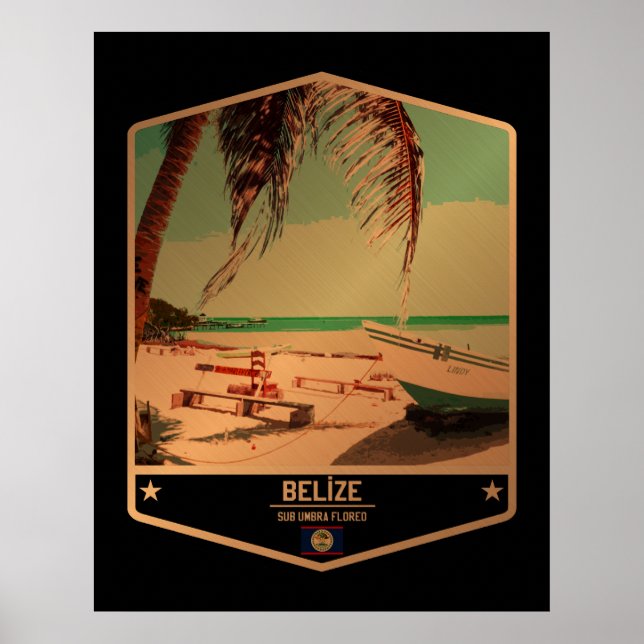 Belize Poster (Vorne)
