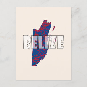 Belize Postkarte