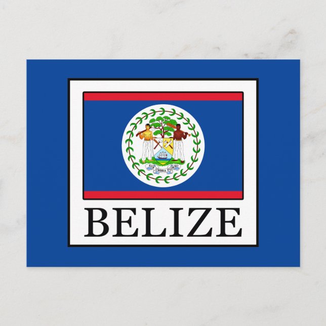 Belize Postkarte (Vorderseite)