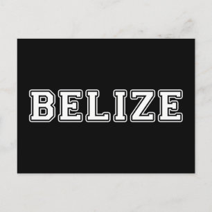 Belize Postkarte