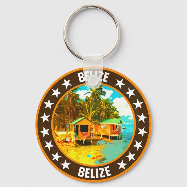 Belize Schlüsselanhänger (Vorderseite)