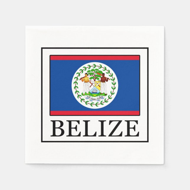 Belize Serviette (Vorderseite)