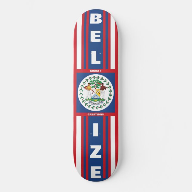 Belize Skateboard (Vorderseite)