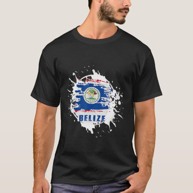 Belize Splash T-Shirt (Vorderseite)