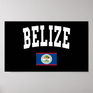 Belize-Stil Poster