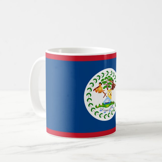 Belize-Tasse Kaffeetasse (Vorderseite Links)
