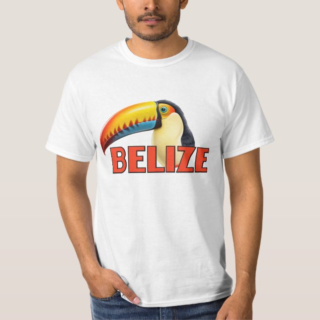 BELIZE Toucan T-Shirt (Vorderseite)