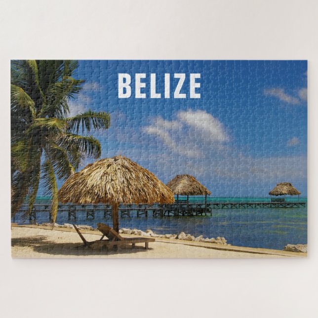 Belize Tropical Beach Ambergris Caye (Horizontal)