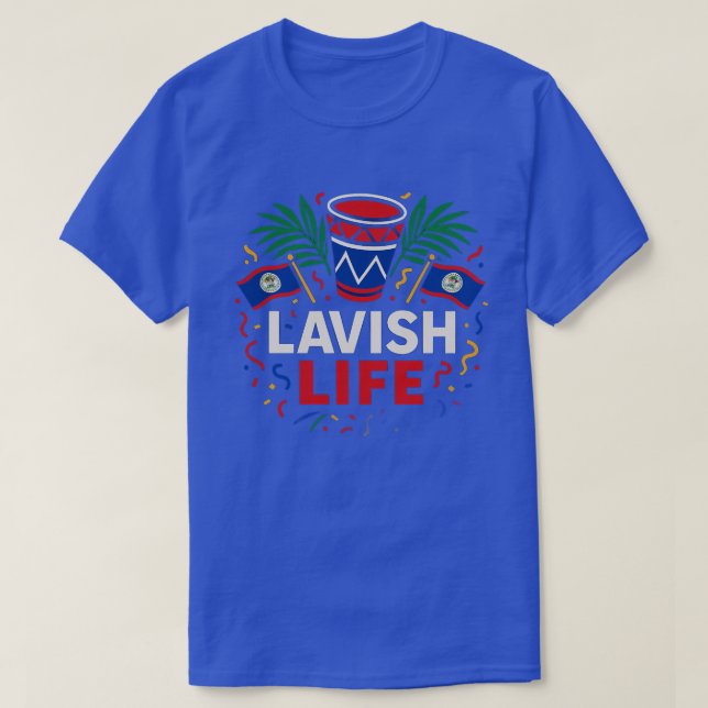 Belizean Carnival Edition Lavish Shirt (Design vorne)