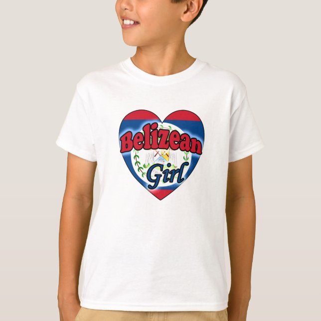 Belizean Girl T-Shirt (Vorderseite)