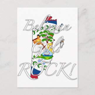 Belizean Girls Rock! Postkarte