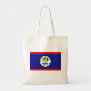 Belizeanische Flagge Tragetasche