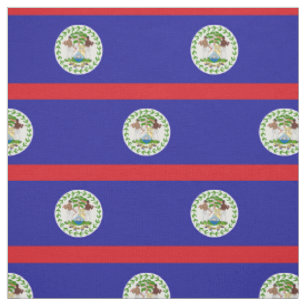 Belizianische Flagge Stoff