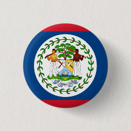 Belizische Flagge, Flagge von Belize Button