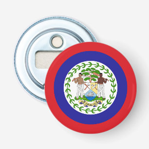 Belizische Flagge Flaschenöffner