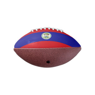 Belizische Flagge Football