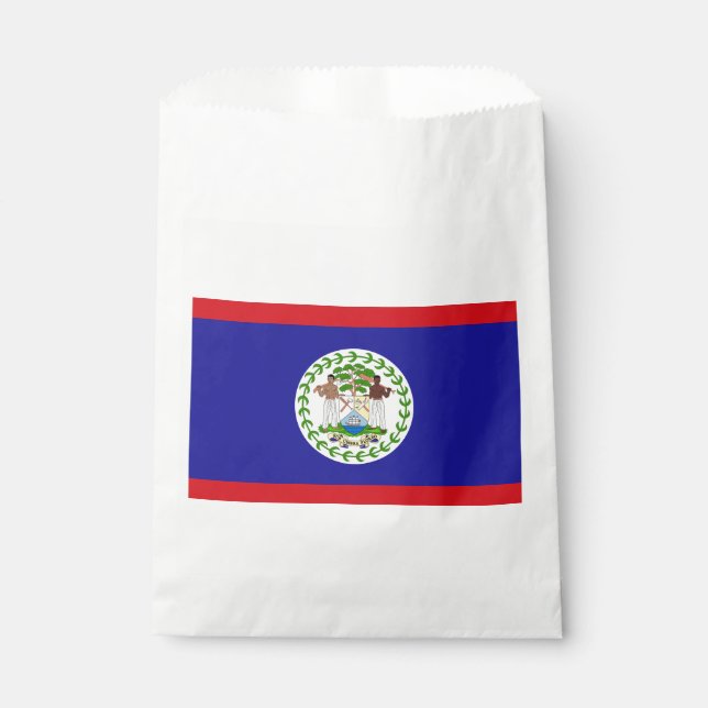 Belizische Flagge Geschenktütchen (Vorderseite)