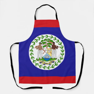 Belizische Flagge Schürze