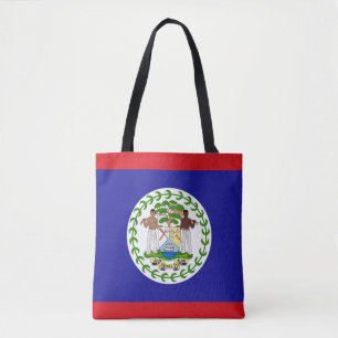 Belizische Flagge Tasche