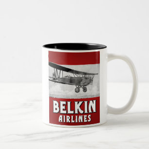 Belkin Airlines-Tasse Zweifarbige Tasse