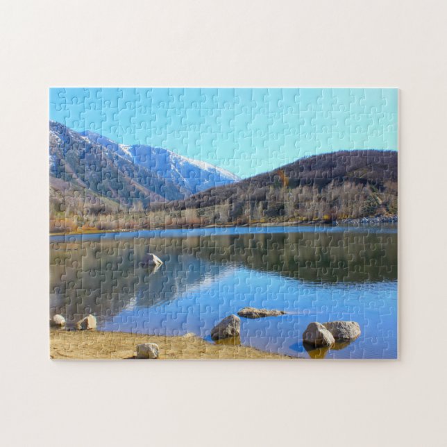 Bell Canyon Reservoir Utah. (Horizontal)