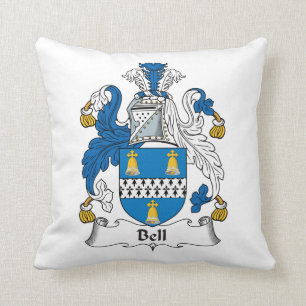 Bell-Familienwappen Kissen