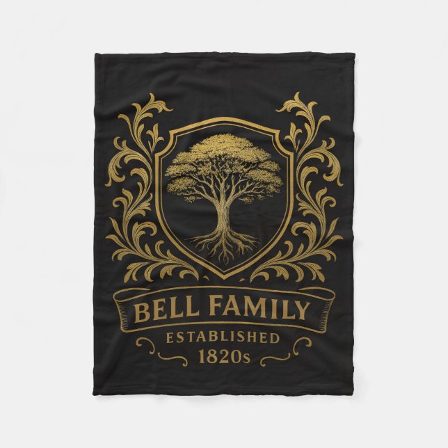 Bell Family Blanket Fleecedecke (Vorderseite)