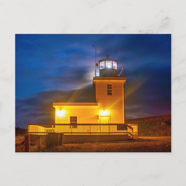 Bell Island Lighthouse Postkarte (Vorderseite)