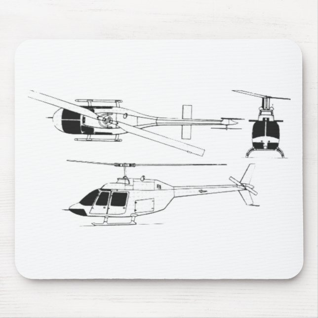 Bell-Jetförster/TH Mousepad (Vorne)
